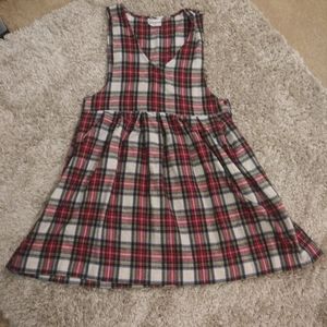 Vintage 70s overall Dress- It's Paquette size 24